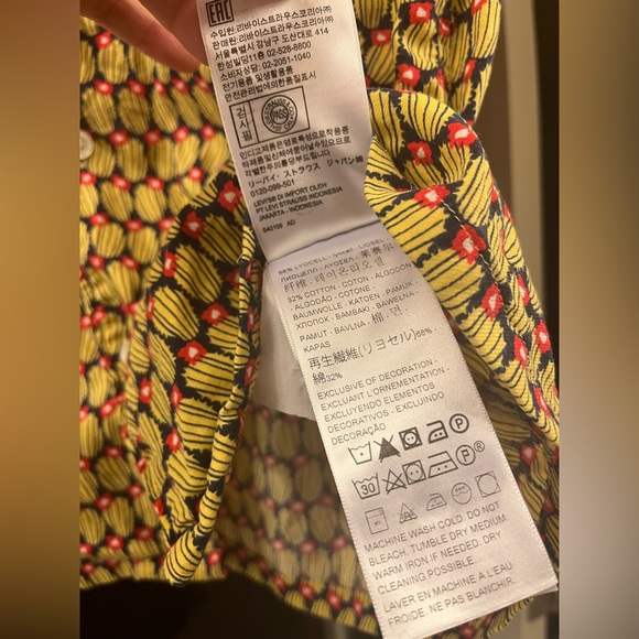 Levi's Shirt Mens Button down S/P - Picture 12 of 14